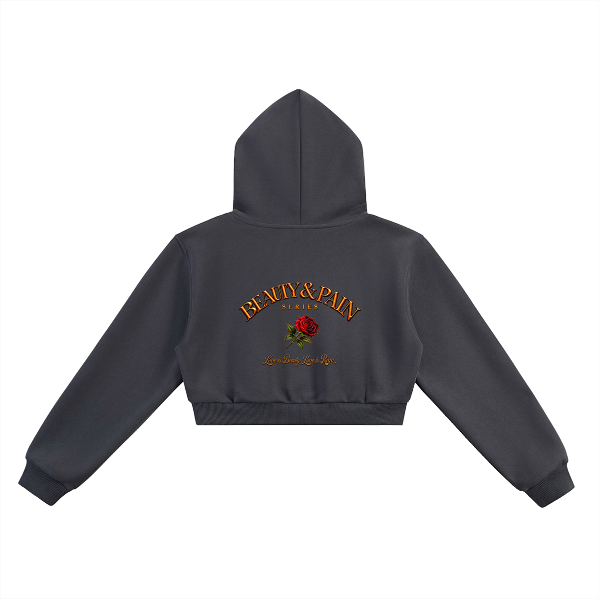 Beautifully Unapologetic Essential Cropped Hoodie