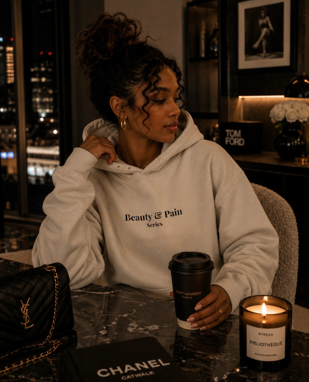 Signature Rose Hoodie