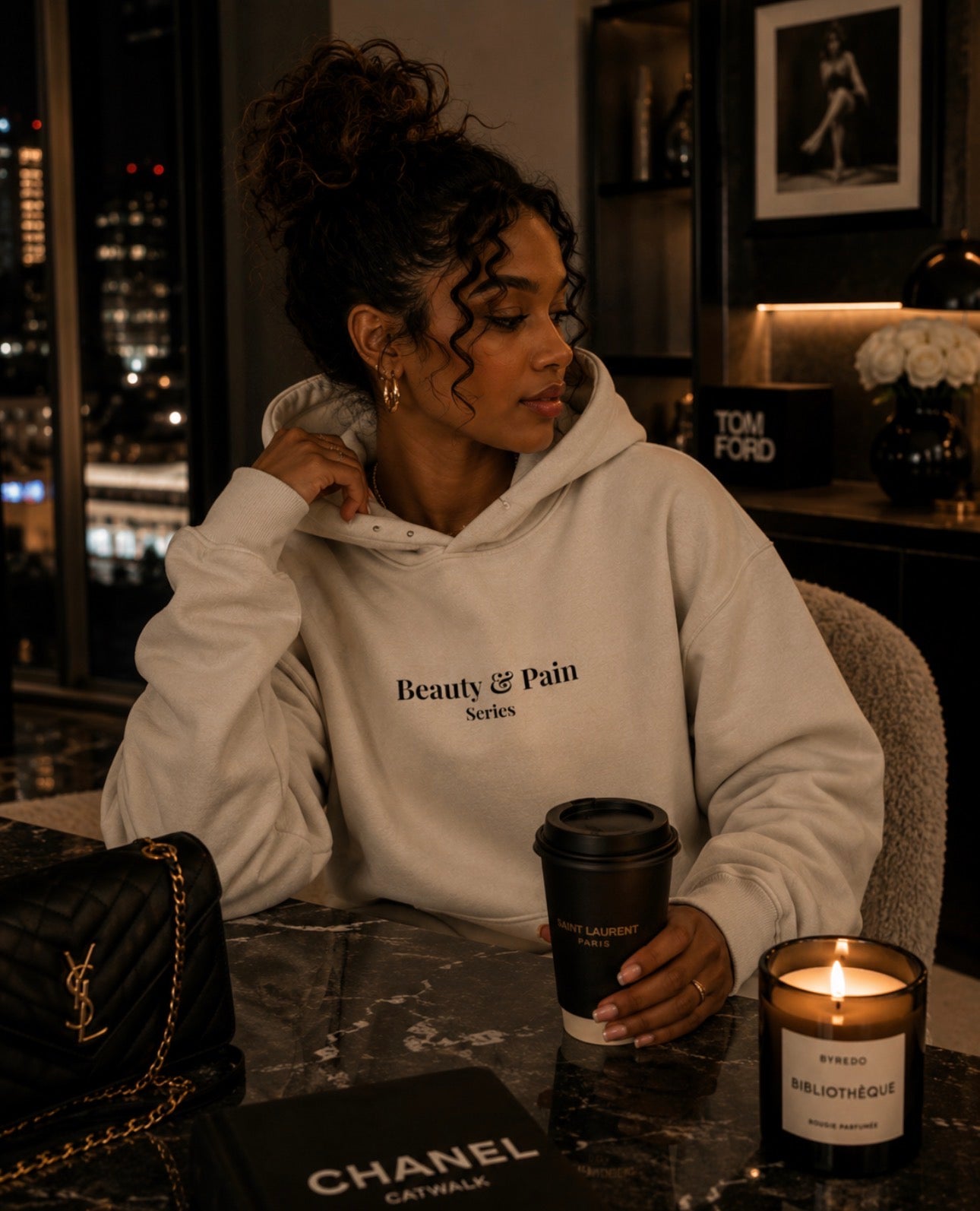 Signature Rose Hoodie