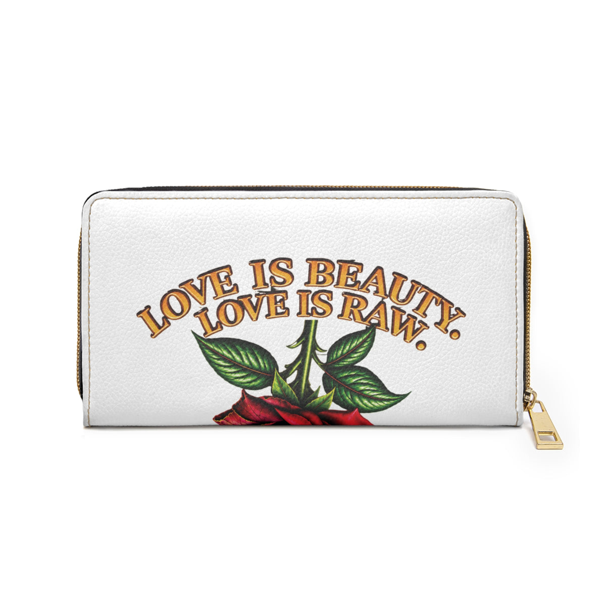 Signature Zipper Wallet