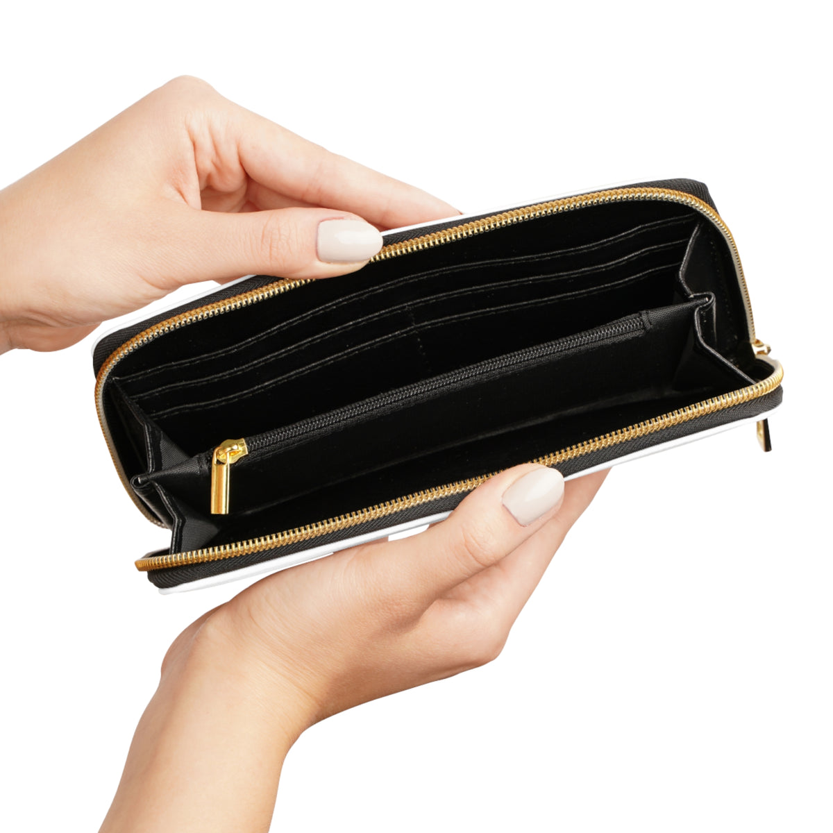 Signature Zipper Wallet