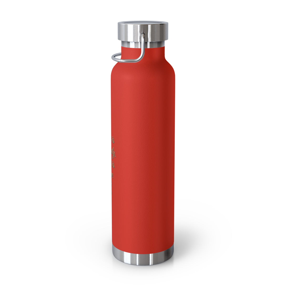 Love Is Beauty, Love Is Raw Insulated Water Bottle