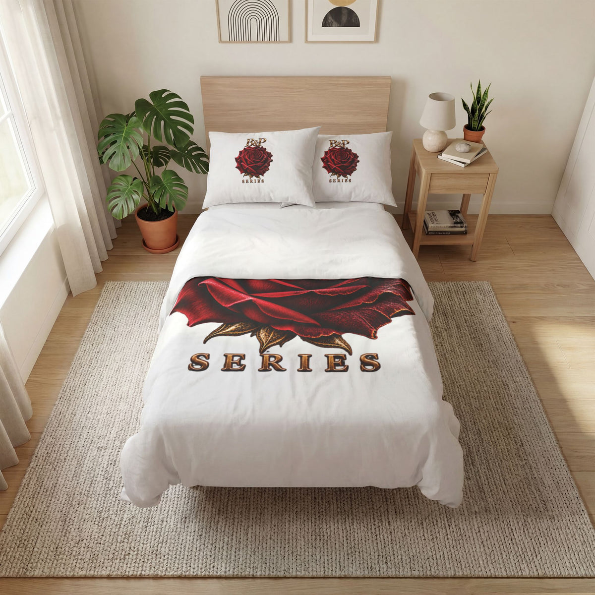 Signature Rose Bedding Set