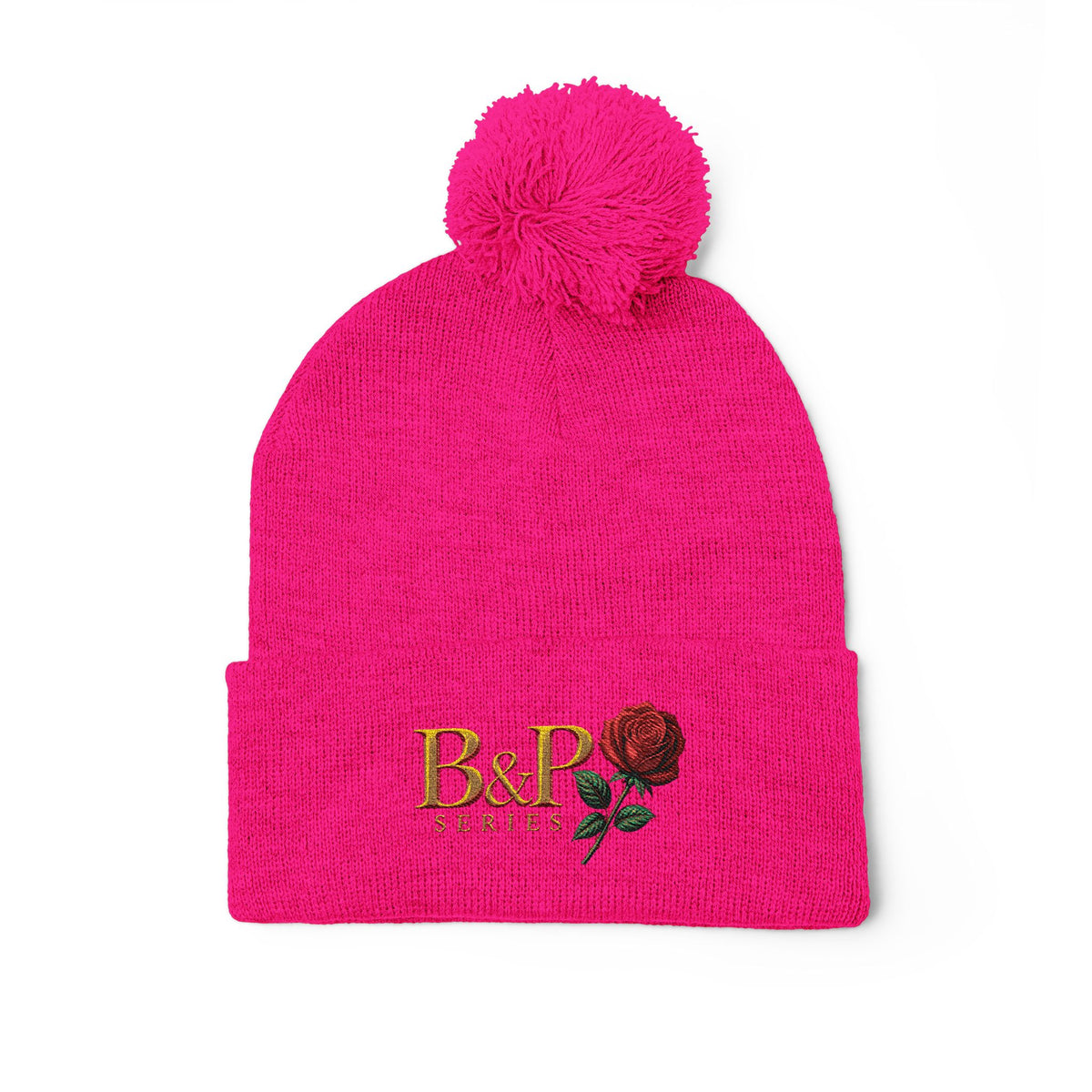 B&P Signature Pom-Pom Beanie