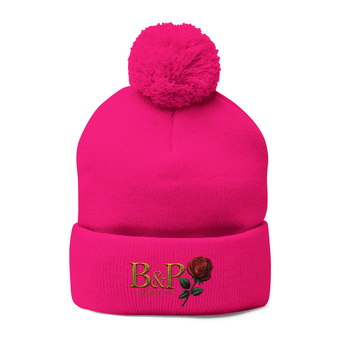 B&P Signature Pom-Pom Beanie