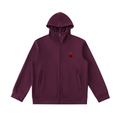 Unshaken Spirit Heavyweight High-Neck Zip-Up Hoodie