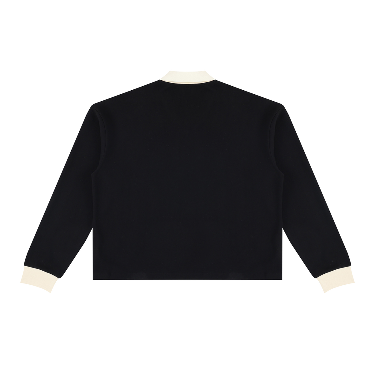Beyond the Ordinary Color Block Collared Sweatshirt