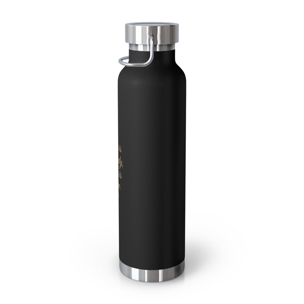 Love Is Beauty, Love Is Raw Insulated Water Bottle