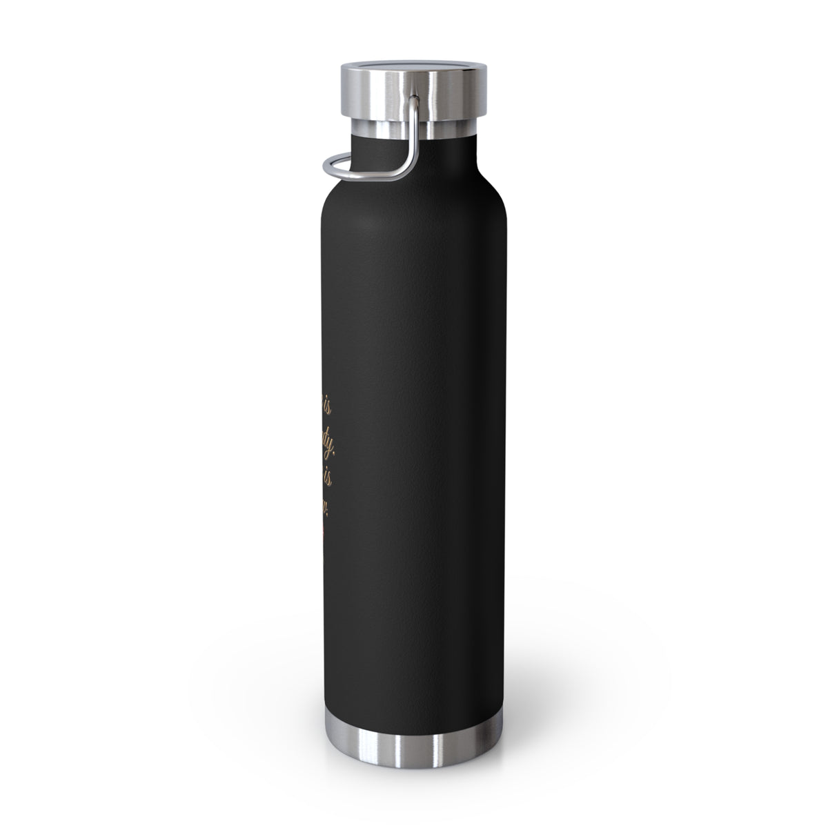 Love Is Beauty, Love Is Raw Insulated Water Bottle