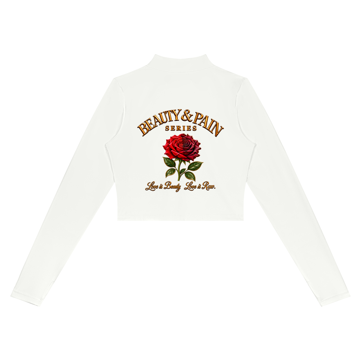 Fearless Bloom Cropped Sculpt Sports Jacket