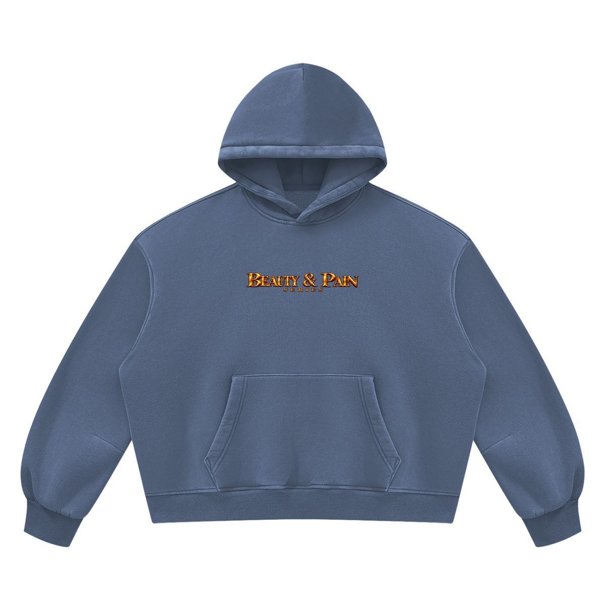Raw Identity Vintage Wash Boxy Fleece Hoodie