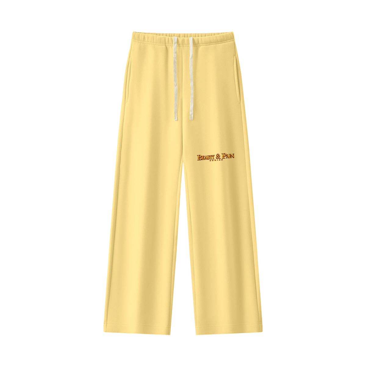 Softly Unshaken High-Waisted Straight Leg Fleece Sweatpants