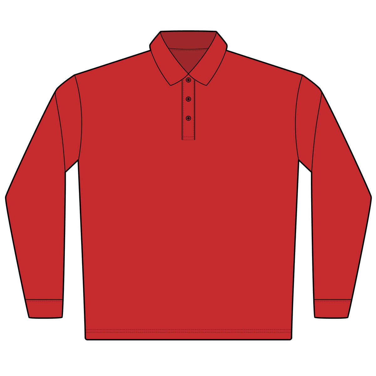 Men’s Signature Performance Long-Sleeve Polo