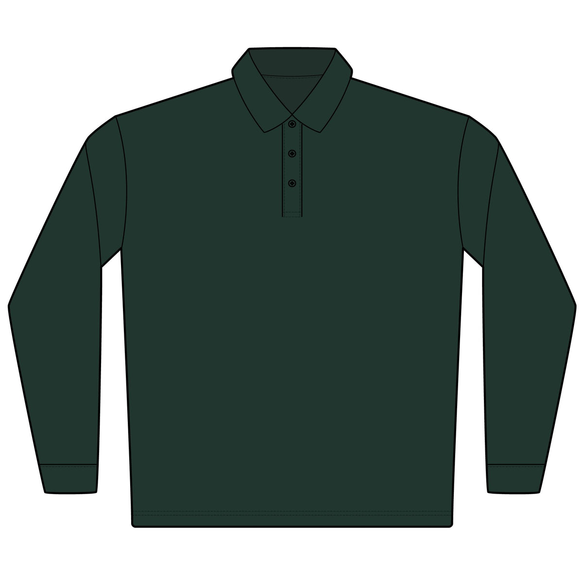 Men’s Signature Performance Long-Sleeve Polo