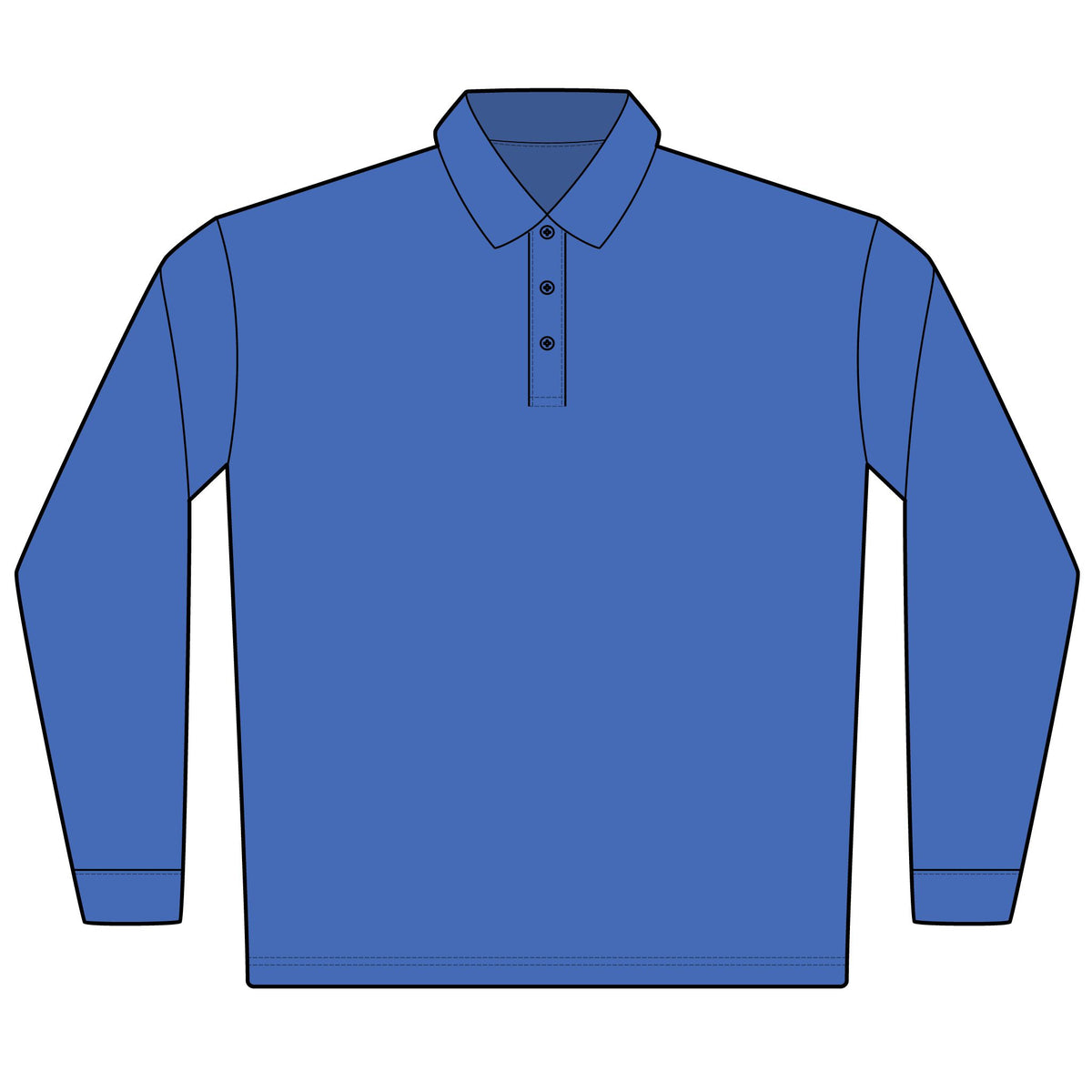 Men’s Signature Performance Long-Sleeve Polo