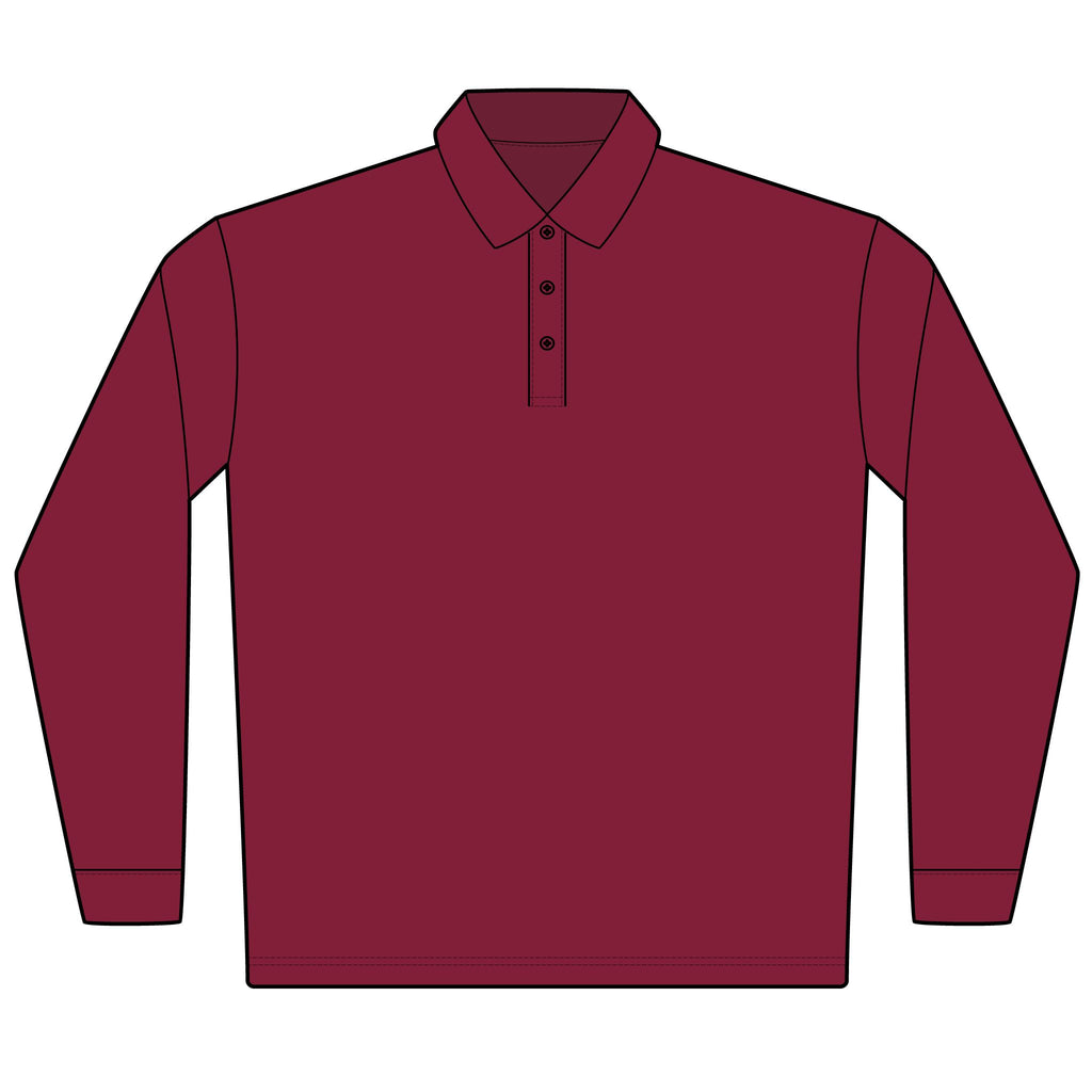 Men’s Signature Performance Long-Sleeve Polo