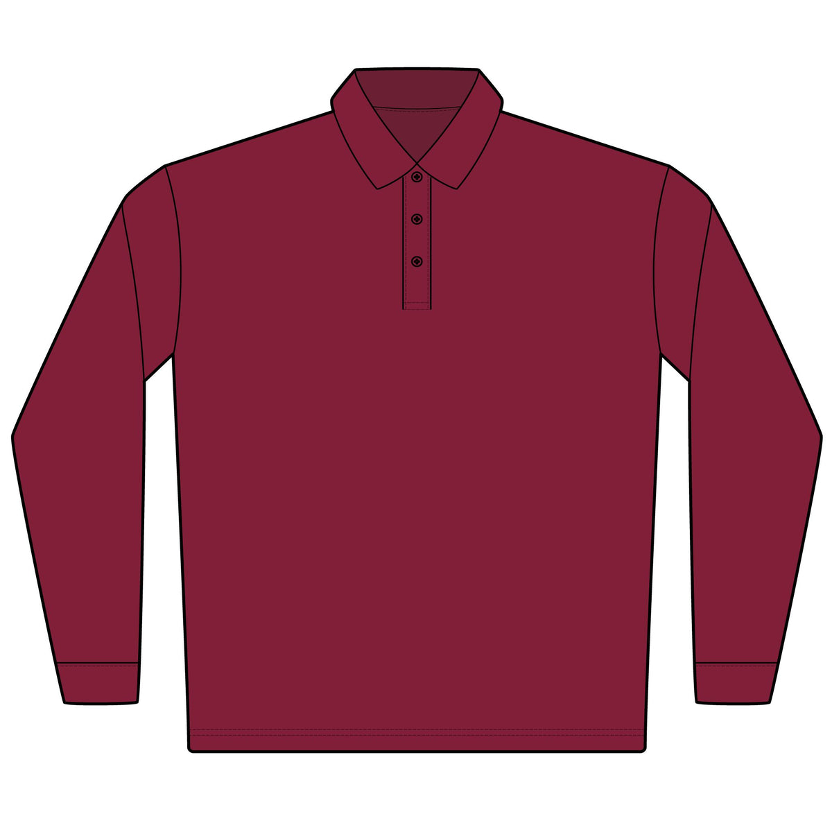 Men’s Signature Performance Long-Sleeve Polo