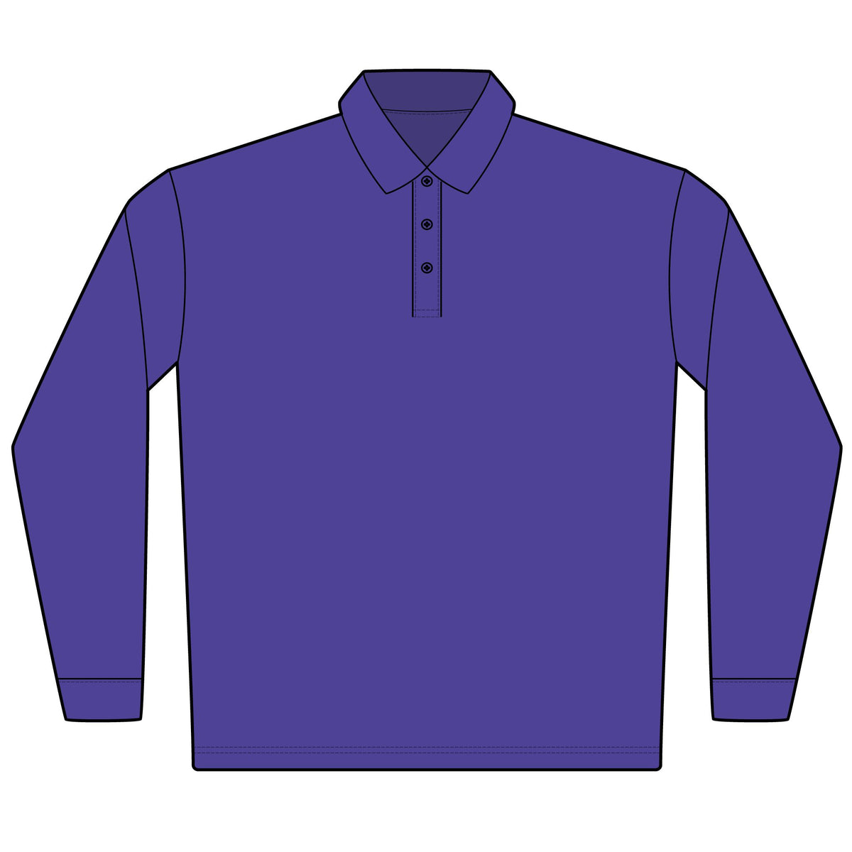 Men’s Signature Performance Long-Sleeve Polo