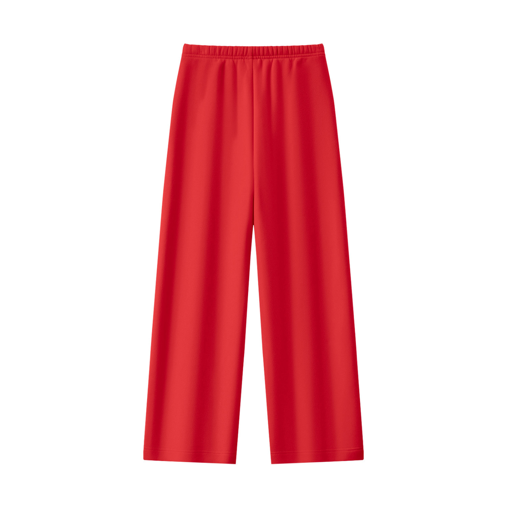 Softly Unshaken High-Waisted Straight Leg Fleece Sweatpants