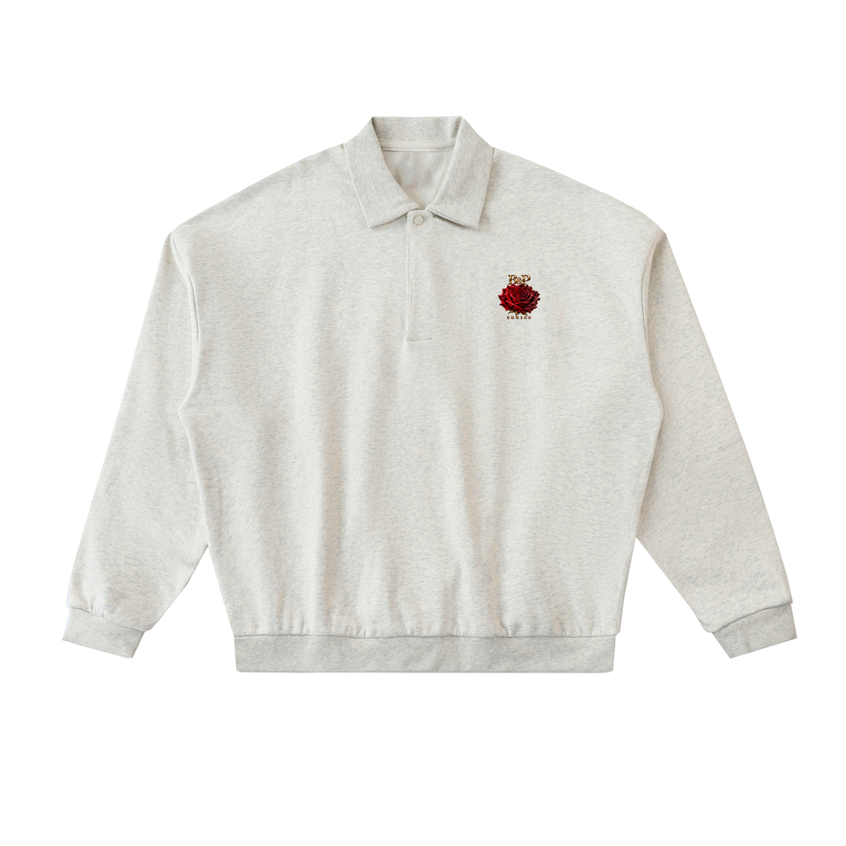 Raw Authority Heavyweight Fleece Polo