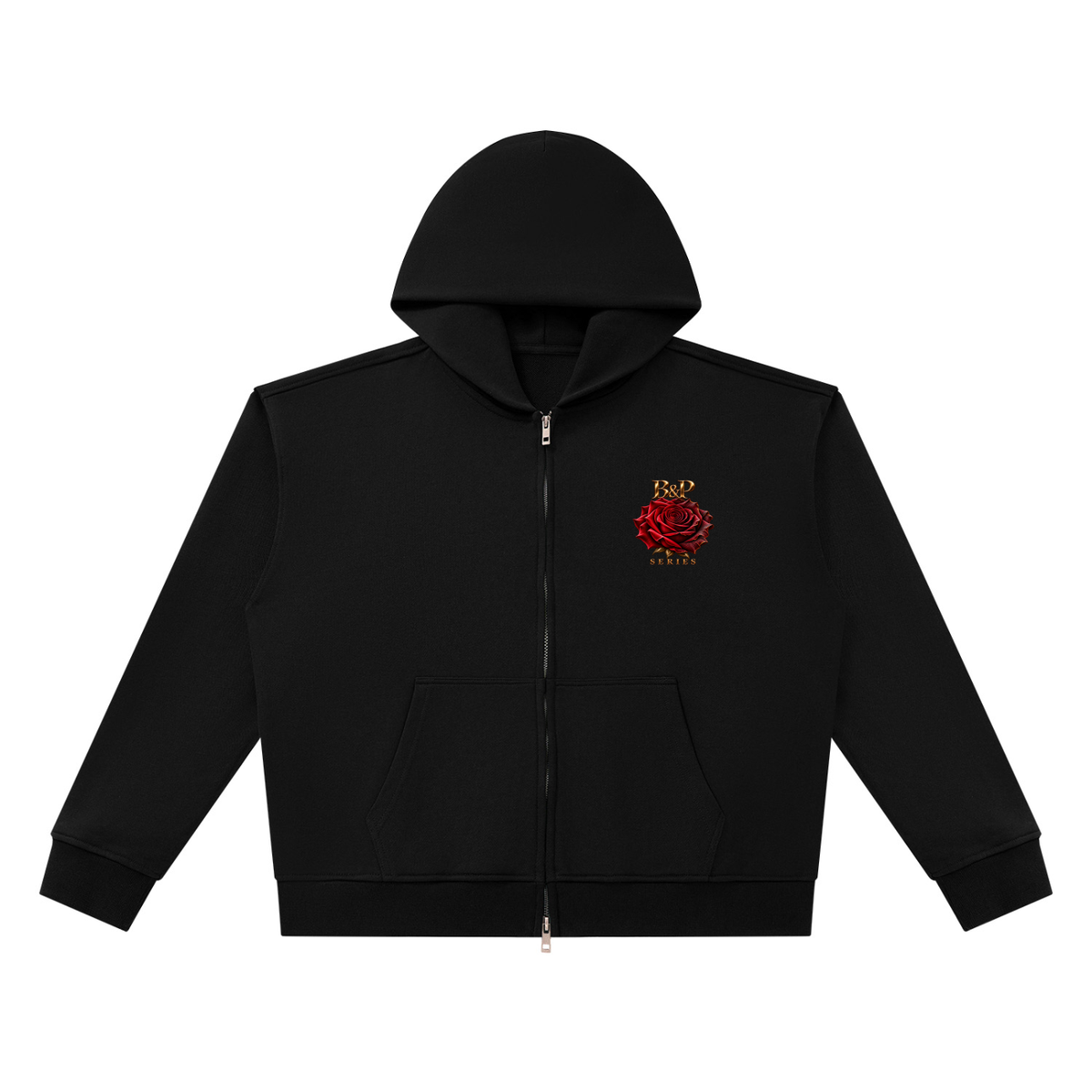 Built Through It Heavyweight Full-Zip Boxy Hoodie