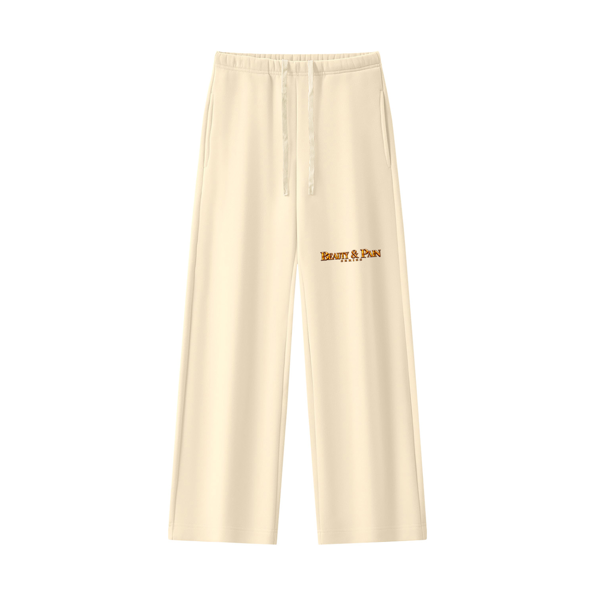 Softly Unshaken High-Waisted Straight Leg Fleece Sweatpants