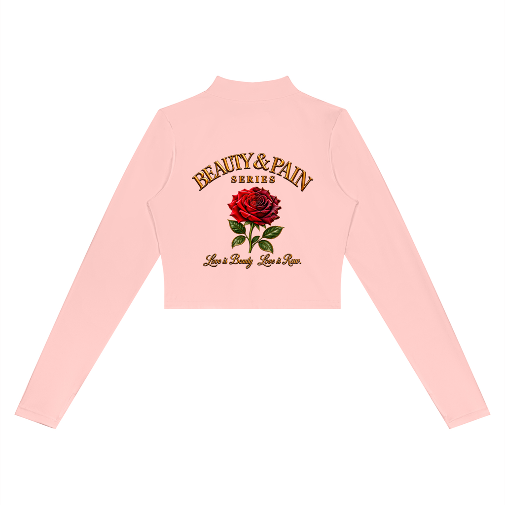 Fearless Bloom Cropped Sculpt Sports Jacket