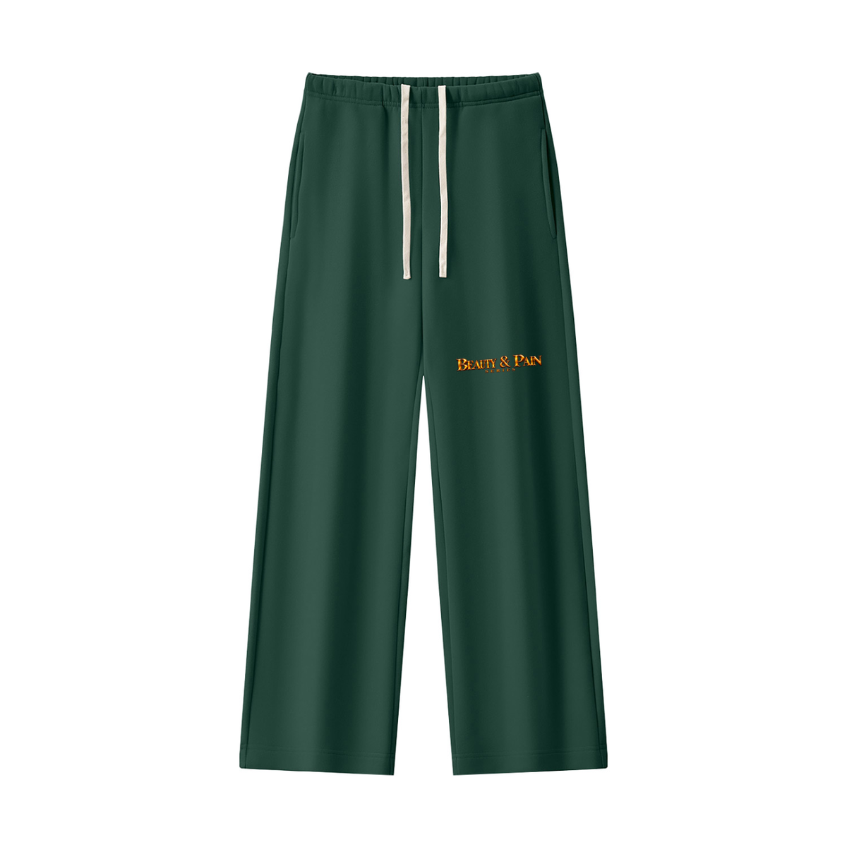 Softly Unshaken High-Waisted Straight Leg Fleece Sweatpants