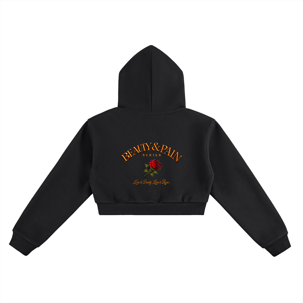 Beautifully Unapologetic Essential Cropped Hoodie