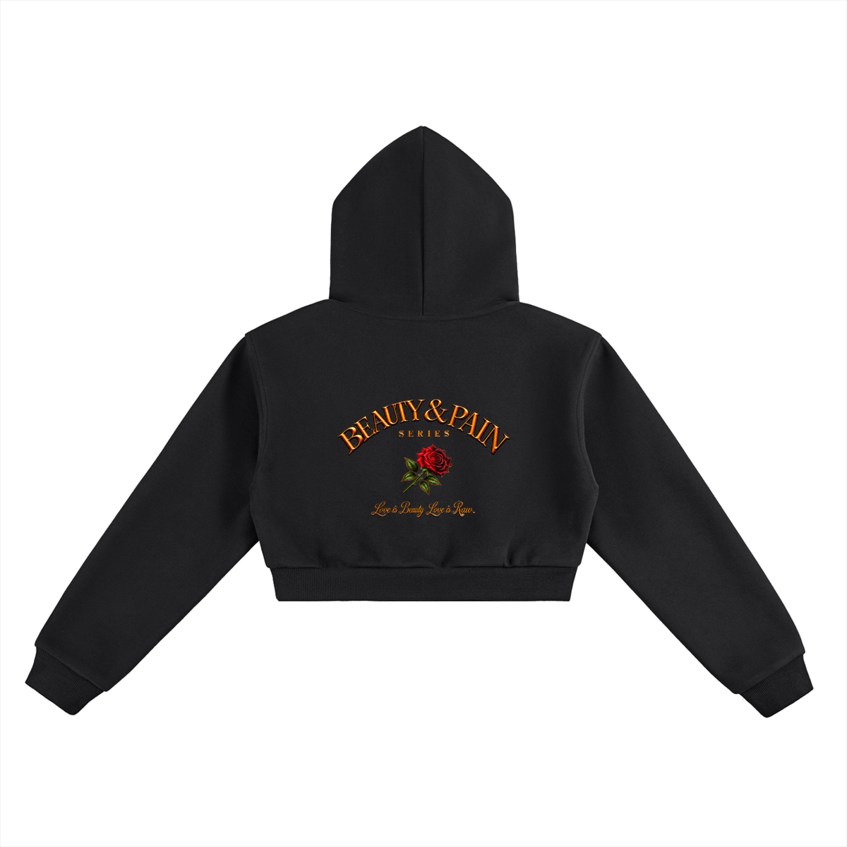 Beautifully Unapologetic Essential Cropped Hoodie