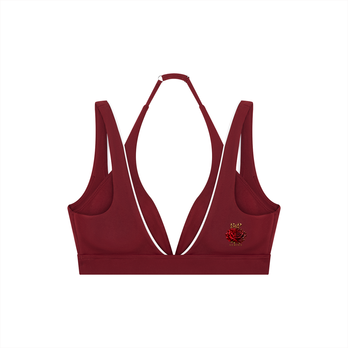 Fearlessly Feminine Halter Yoga Sports Bra