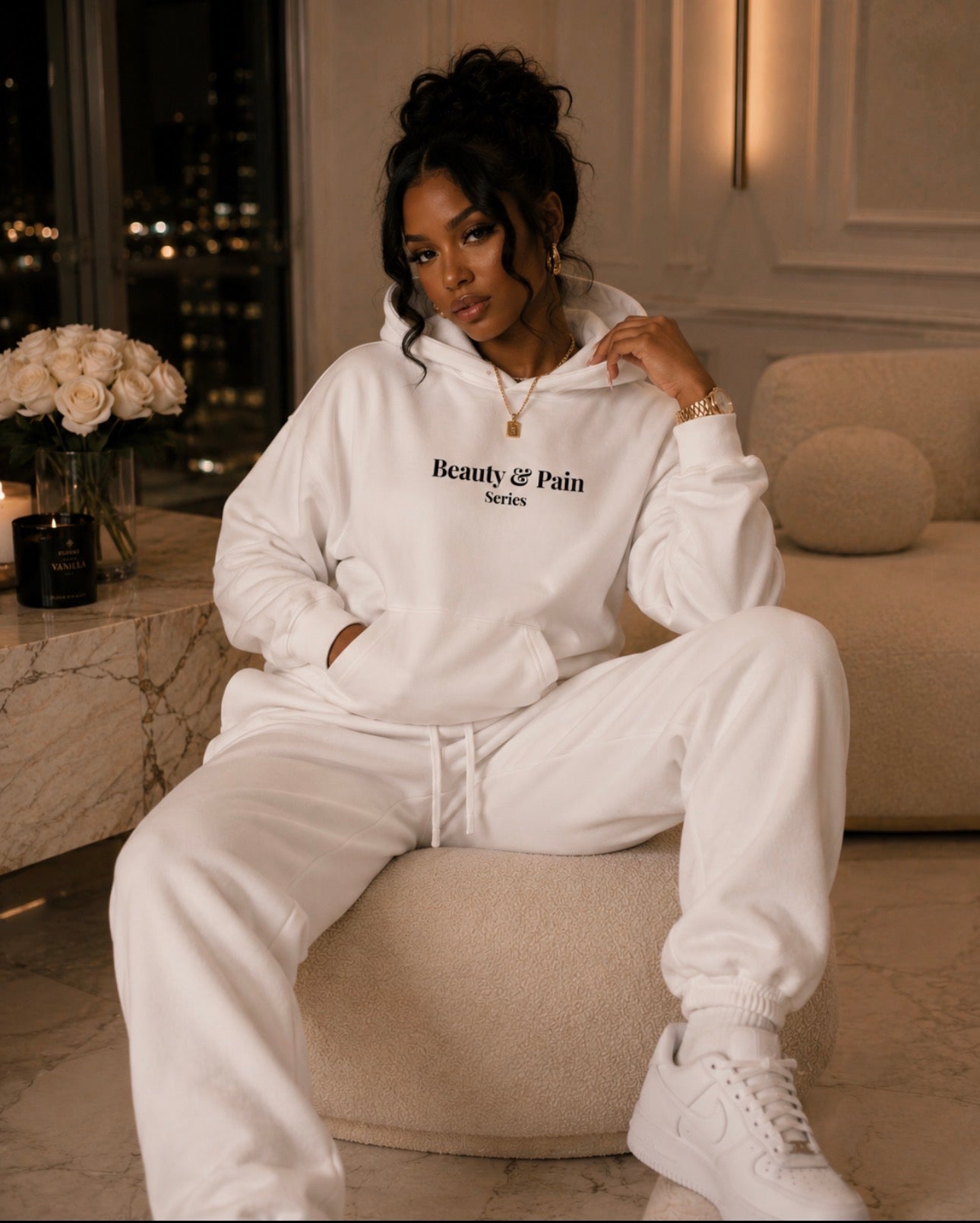 Signature Rose Hoodie