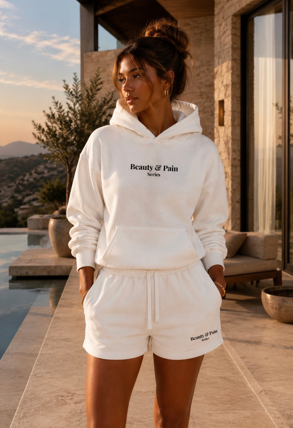 Beautyandpainseries,Beautyandpain,luxurystreetwear,shorts,summercollection,unisexfit,matchingset