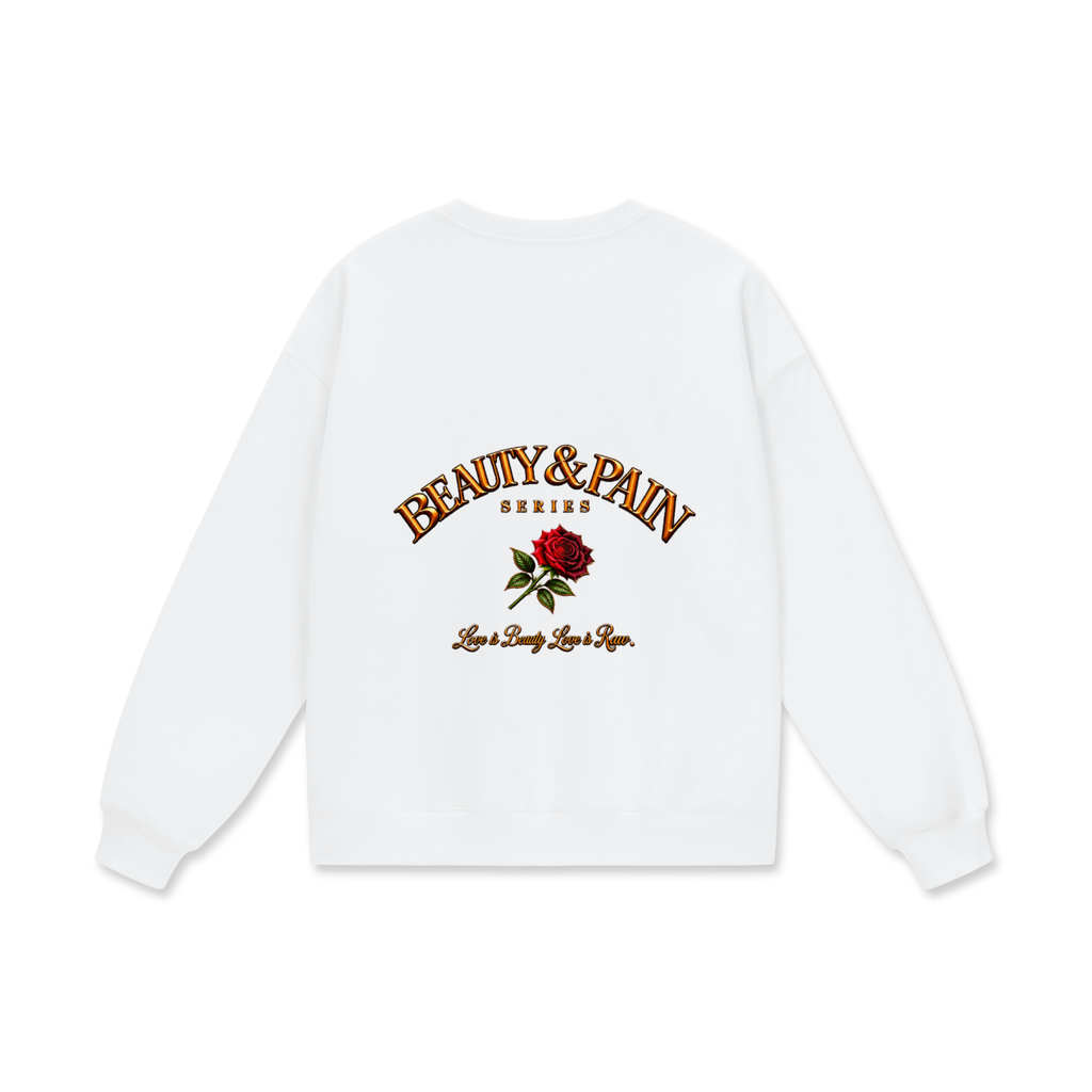 Strength in Silence Heavyweight Oversized Crewneck Sweatshirt