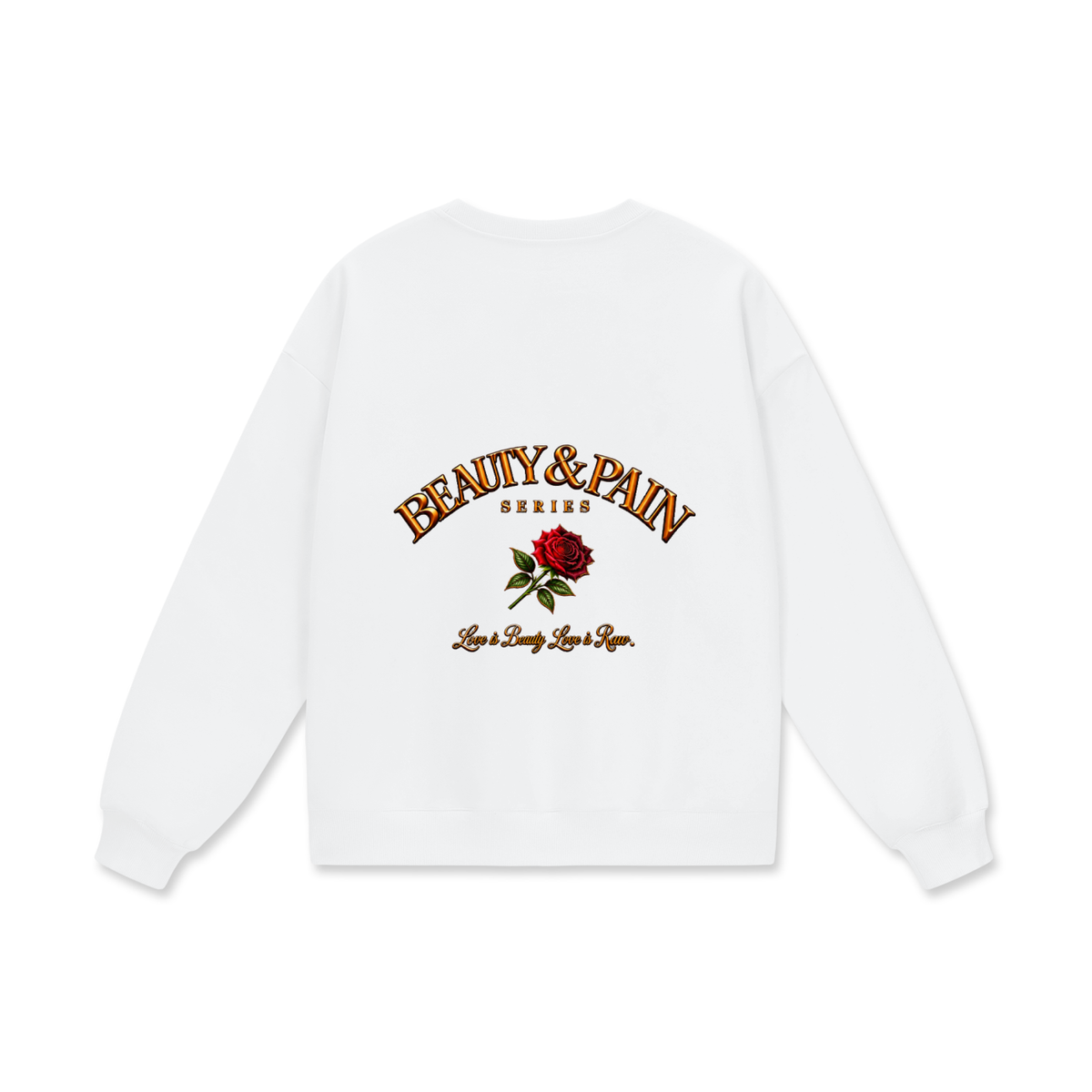 Strength in Silence Heavyweight Oversized Crewneck Sweatshirt