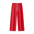 Softly Unshaken High-Waisted Straight Leg Fleece Sweatpants