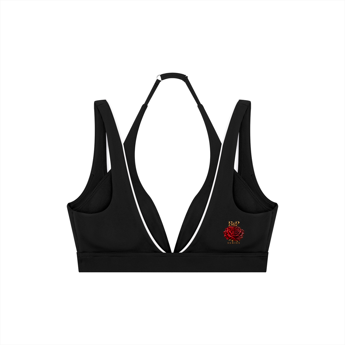 Fearlessly Feminine Halter Yoga Sports Bra