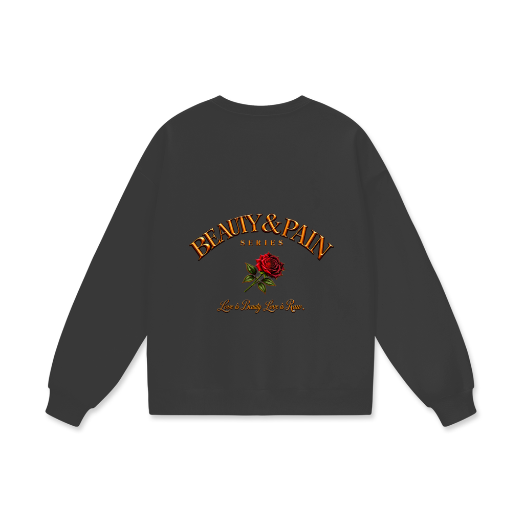 Strength in Silence Heavyweight Oversized Crewneck Sweatshirt