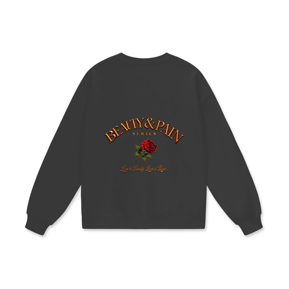 Strength in Silence Heavyweight Oversized Crewneck Sweatshirt