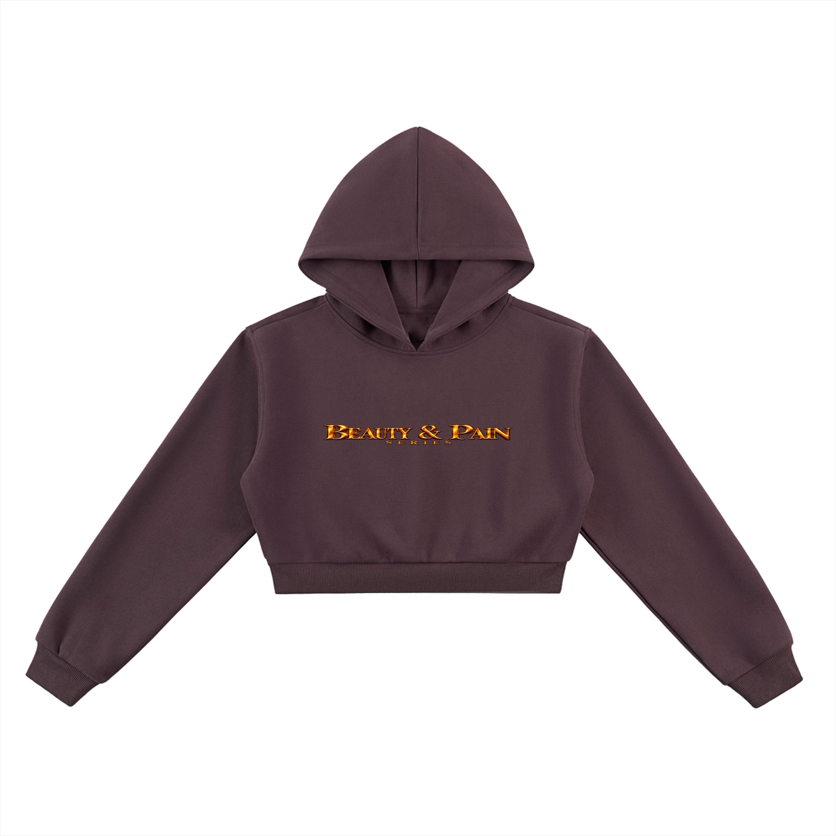 Beautifully Unapologetic Essential Cropped Hoodie