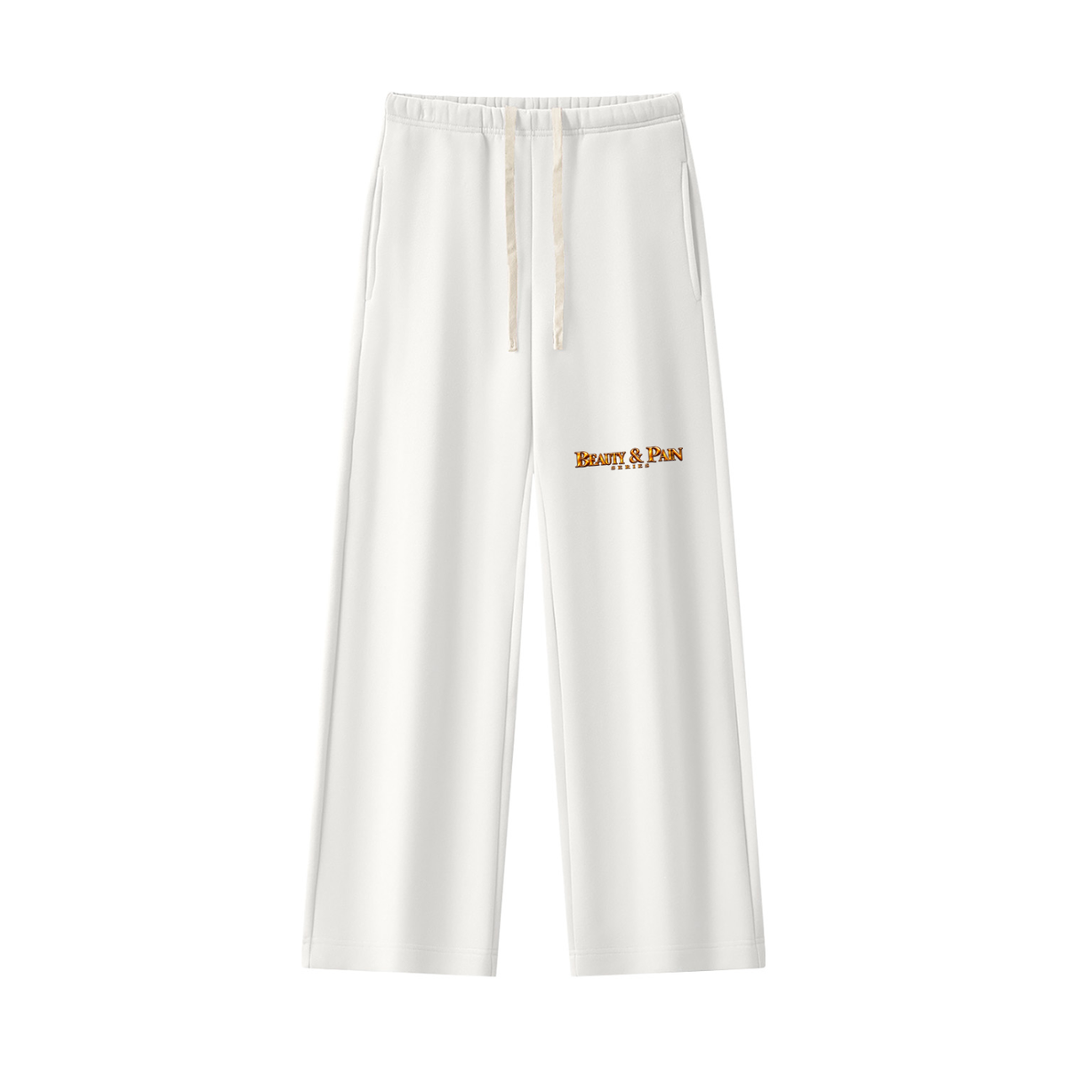 Softly Unshaken High-Waisted Straight Leg Fleece Sweatpants