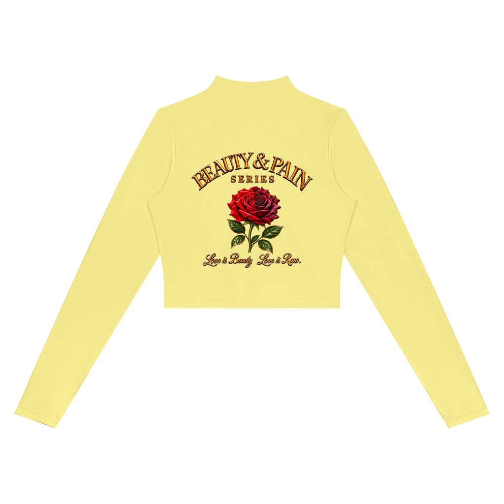 Fearless Bloom Cropped Sculpt Sports Jacket