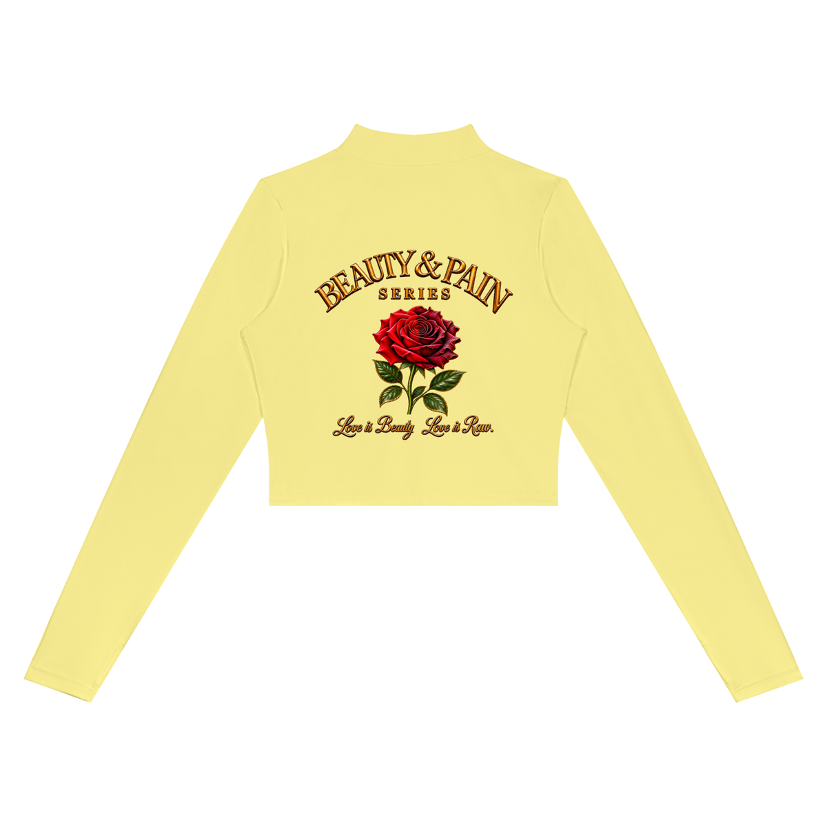 Fearless Bloom Cropped Sculpt Sports Jacket