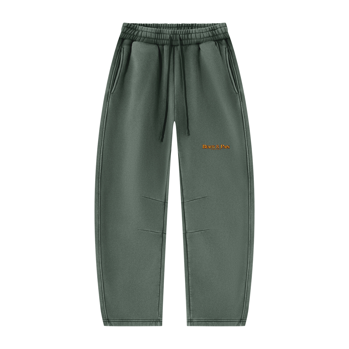 Raw Evolution Vintage Wash Barrel Leg Sweatpants