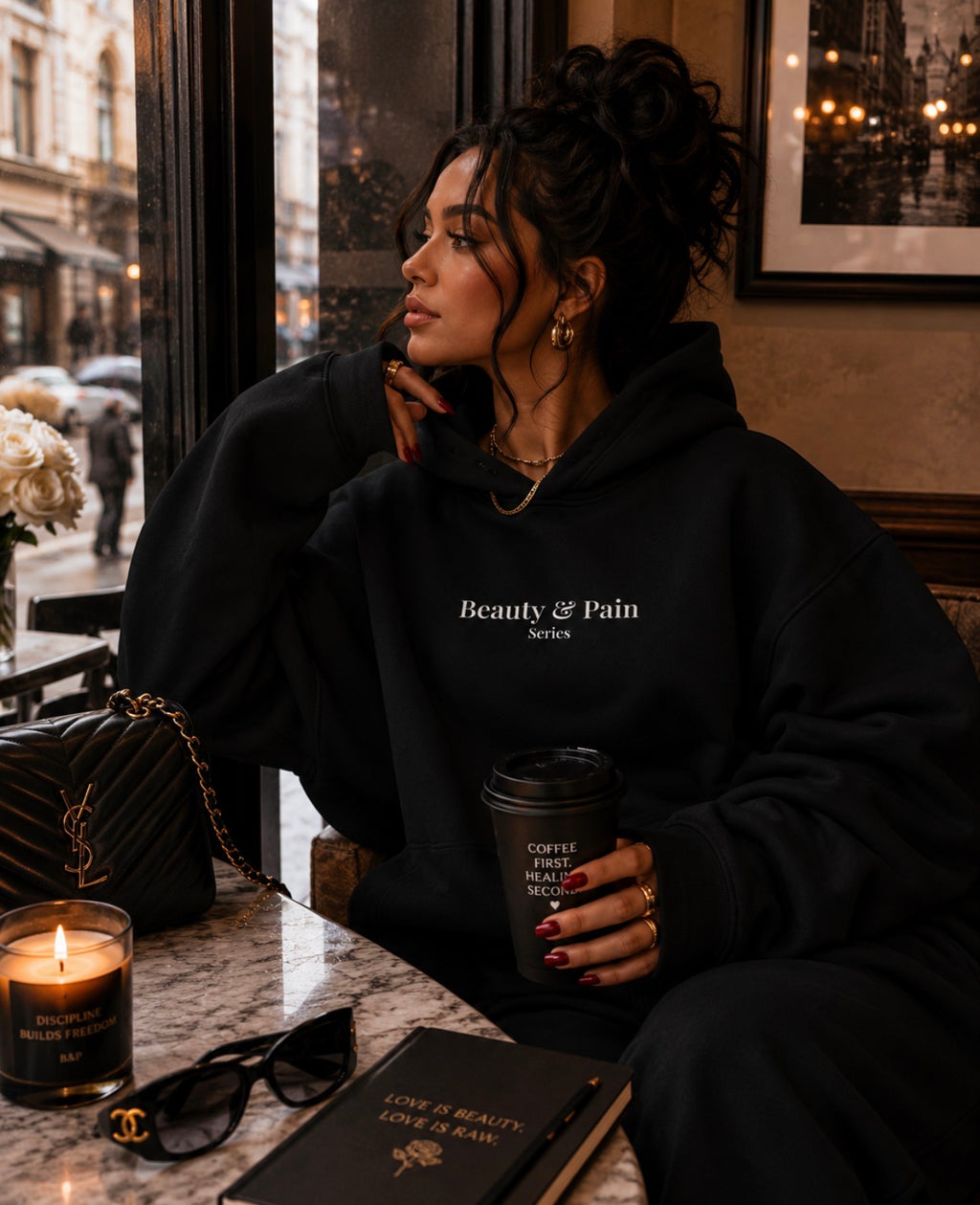 Signature Rose Hoodie