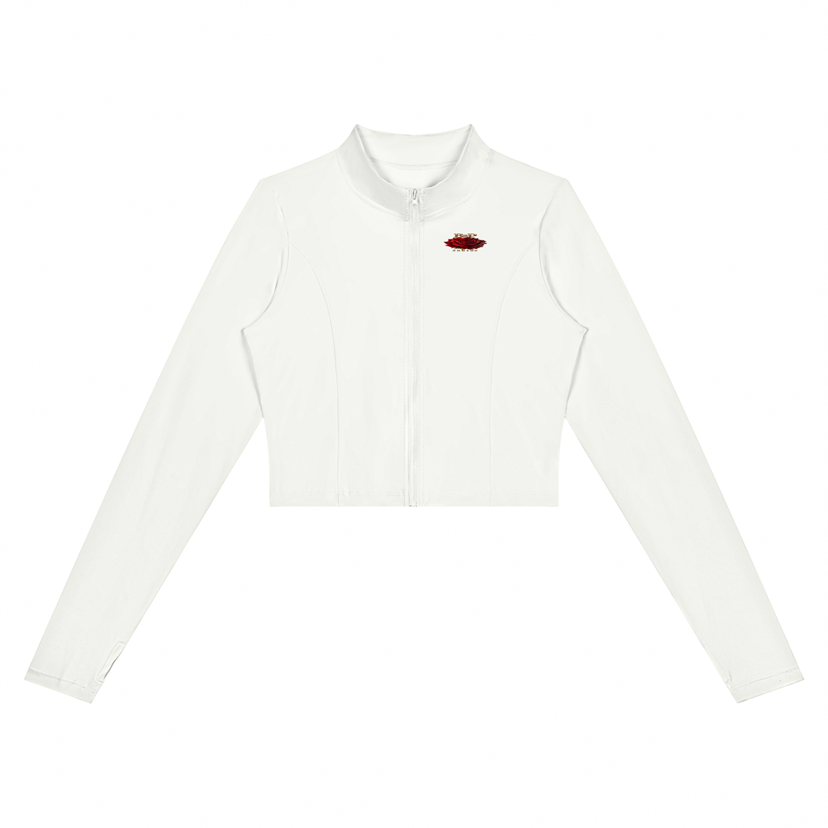 Fearless Bloom Cropped Sculpt Sports Jacket