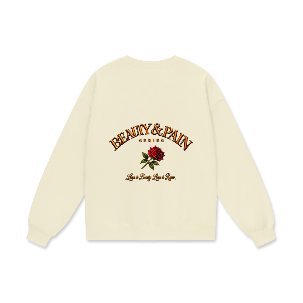 Strength in Silence Heavyweight Oversized Crewneck Sweatshirt
