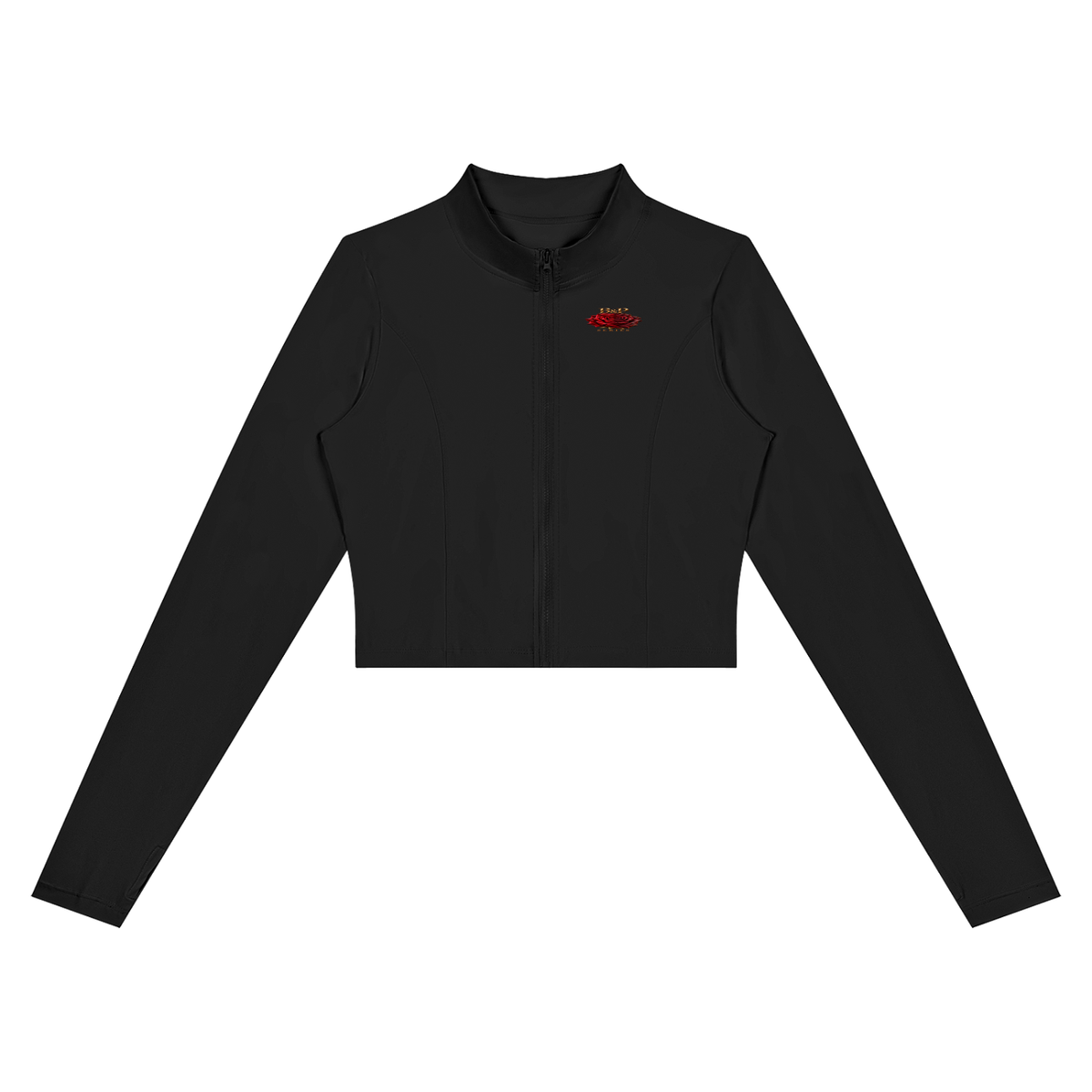 Fearless Bloom Cropped Sculpt Sports Jacket