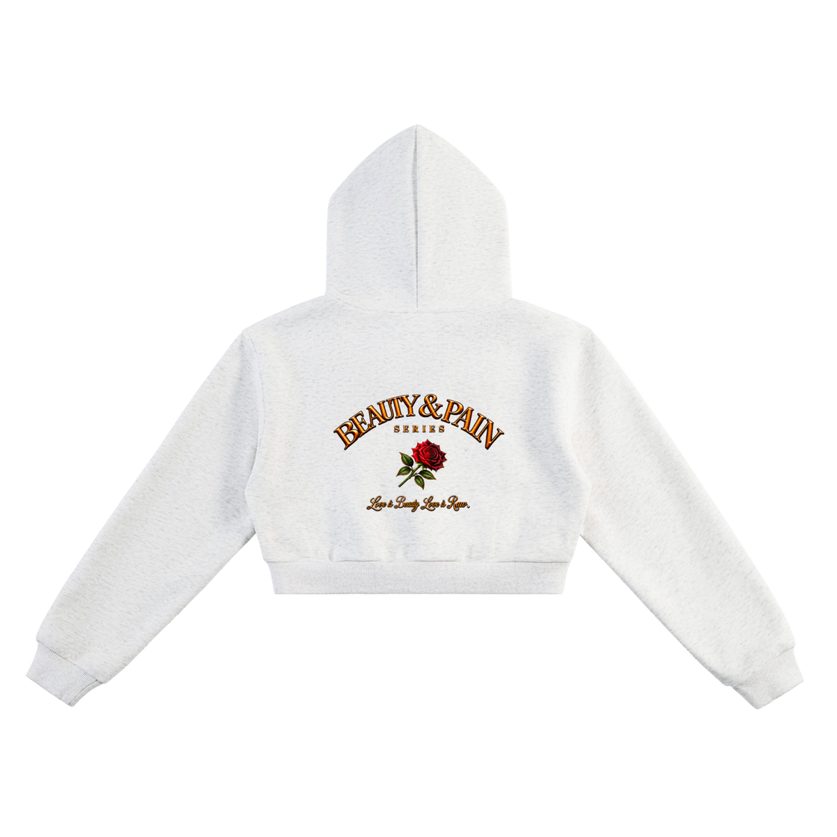 Beautifully Unapologetic Essential Cropped Hoodie