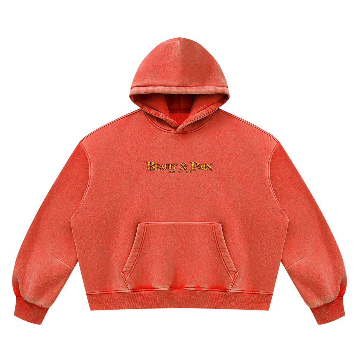 Raw Identity Vintage Wash Boxy Fleece Hoodie